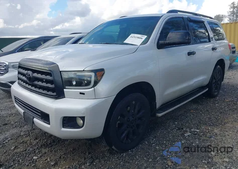 2008 Toyota Sequoia Platinum 5.7L V8 z USA, uszkodzony, nr VIN 5TDZY67A68S006850